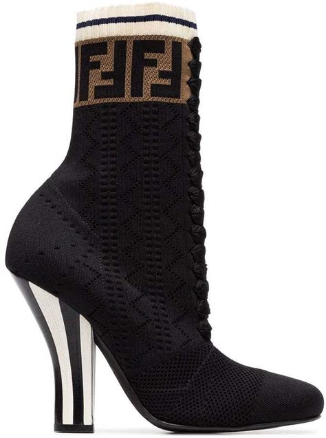 wearing fendi sock boots|fendi sock boots heels.